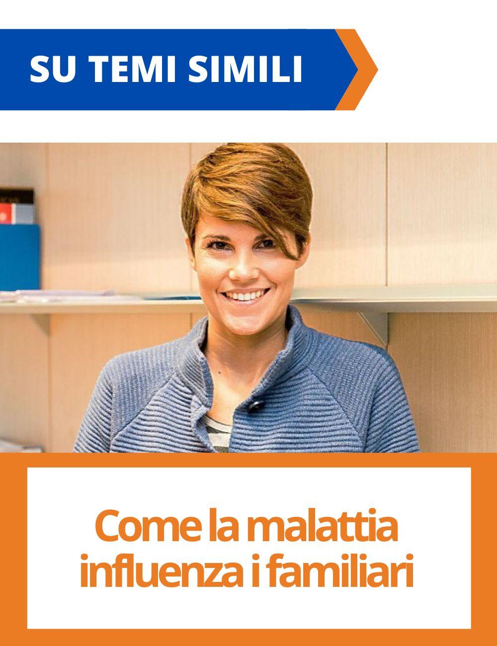 Immagine con link ad articoli su temi simili. L'immagine della prof.ssa Balbo rimanda all'articolo intitolato: Come la malattia influenza istruzione, occupazione e salute dei familiari  