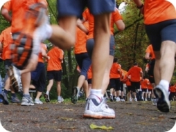 Running feet