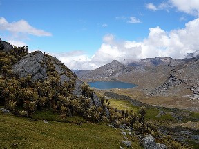 Summer mountain view
