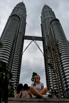 Twin towers and student