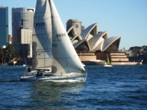 Sailboat and Opera House