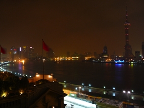 Night scene on the water