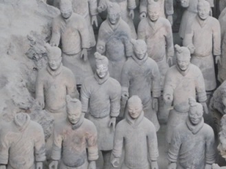 Group of Terracotta Warriors
