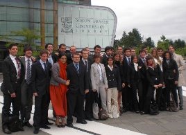 Students on campus