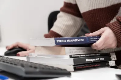 Book, renew and return a book